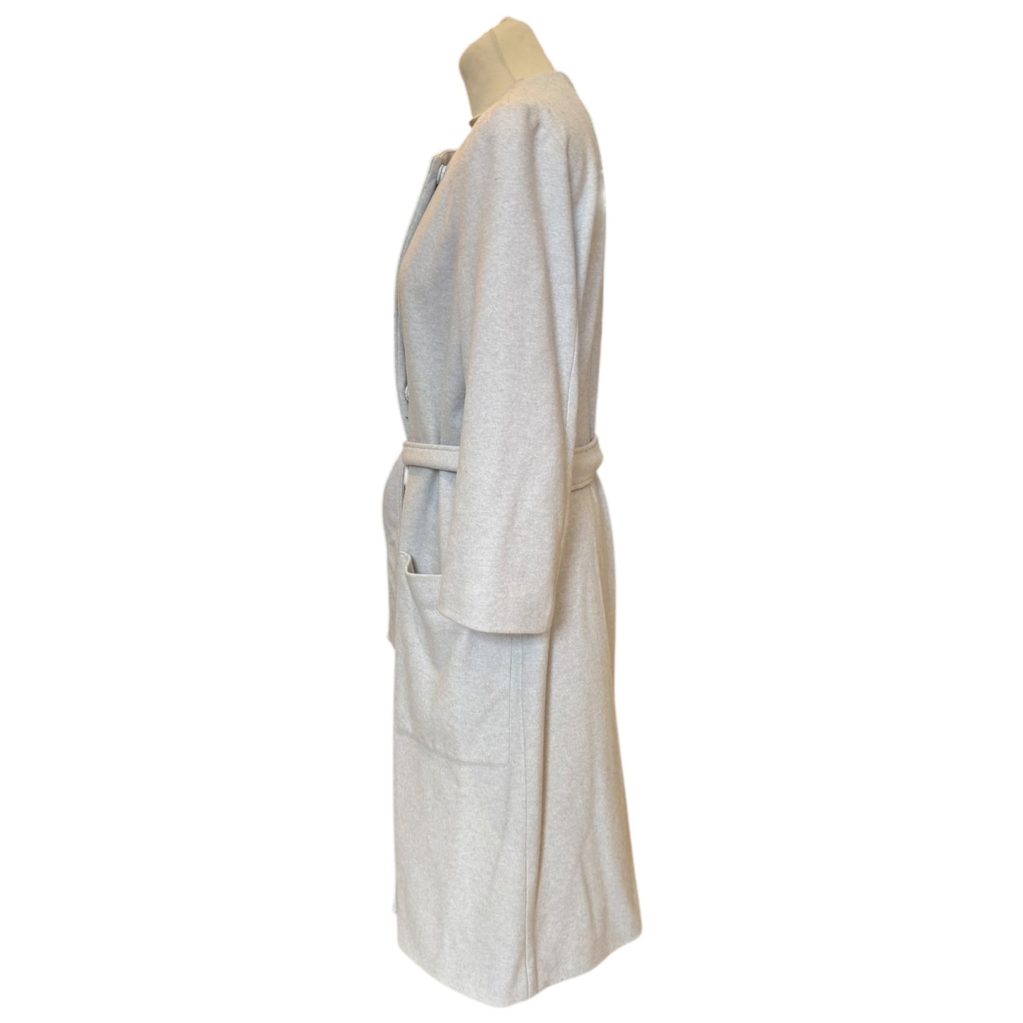 Filippa K Grey Belted Coat - 10/12