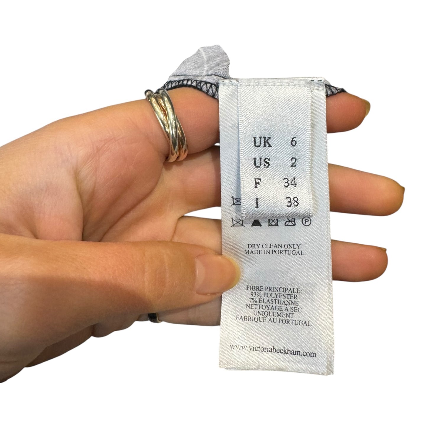 VVB Victoria Beckham Navy Dress - 6/8