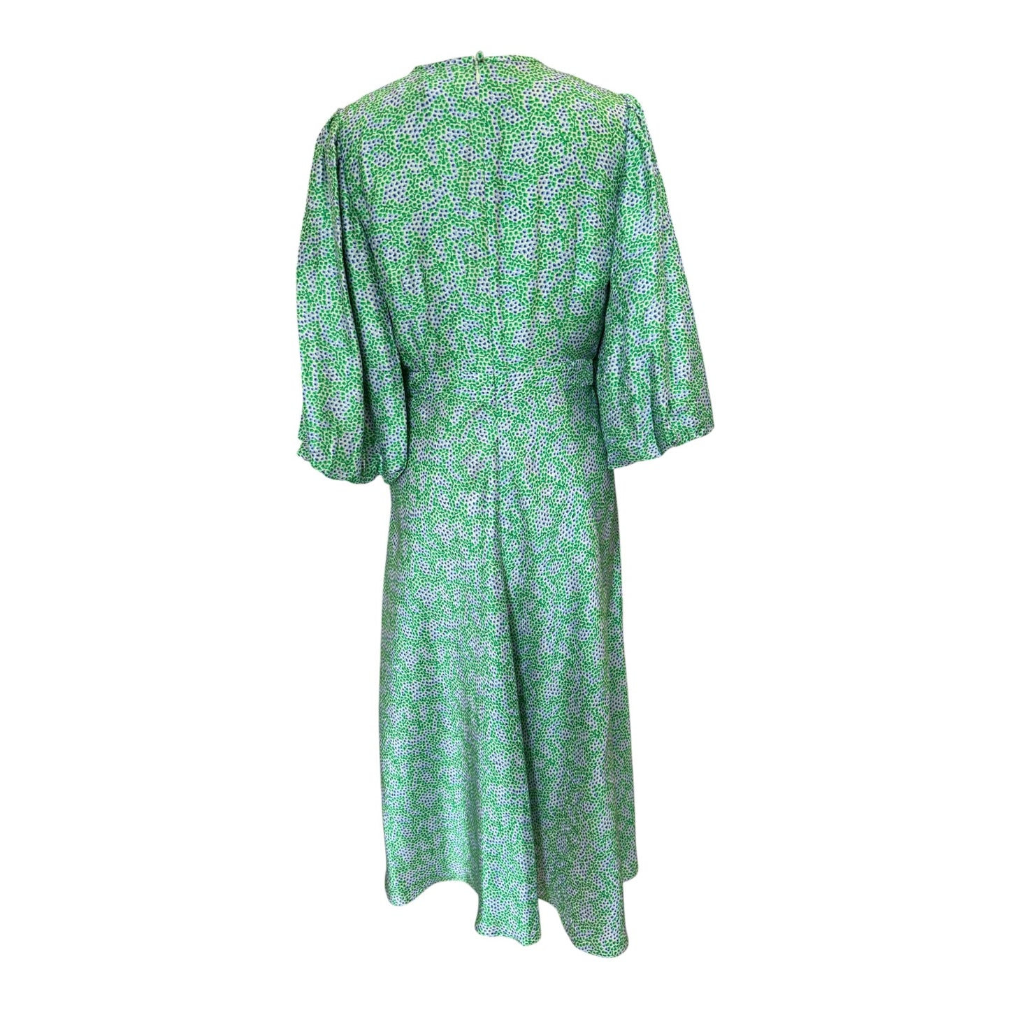 LK Bennett Lola Blossom Green Dress - 10 Petite - NEW