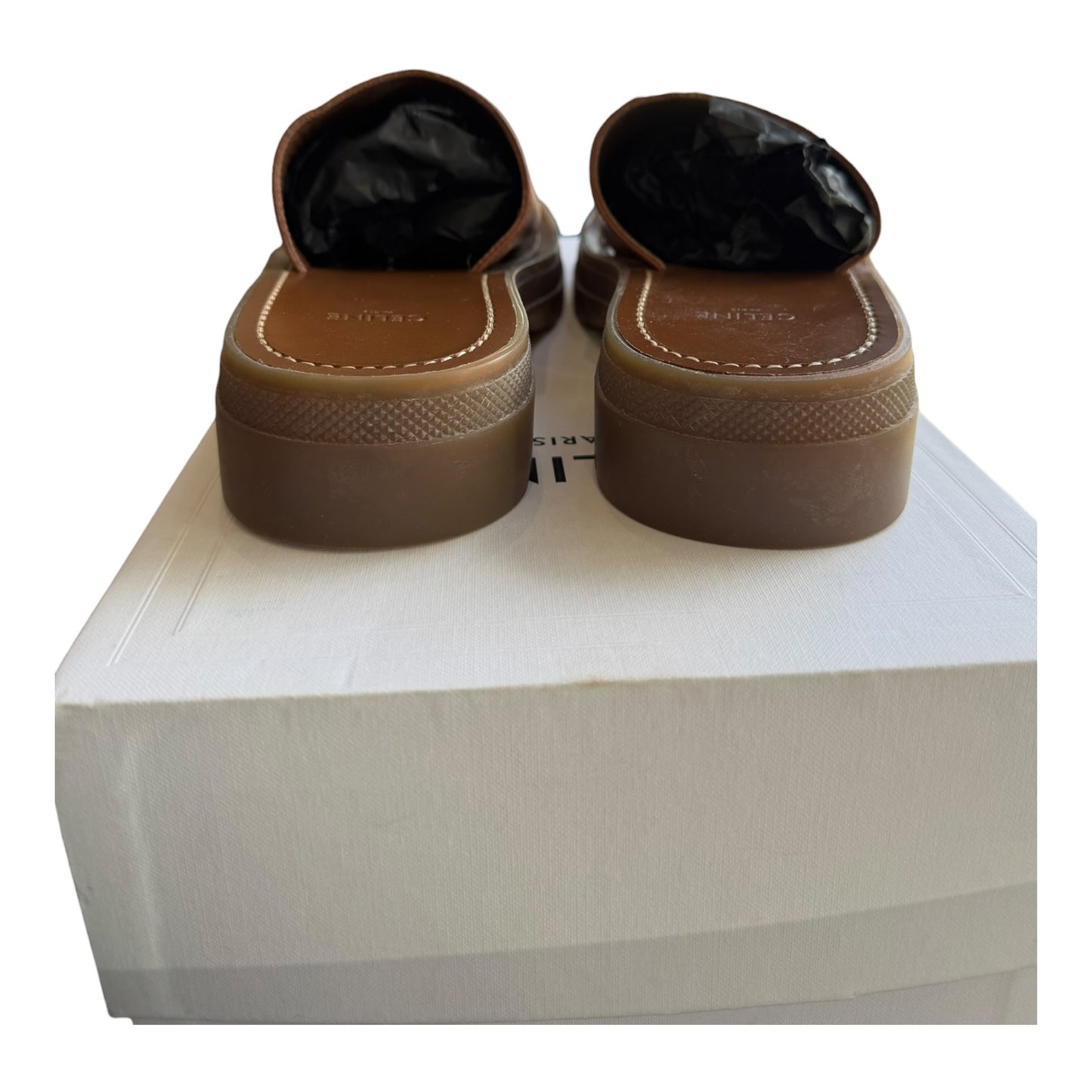 Celine Triomphe Slides - 38/5