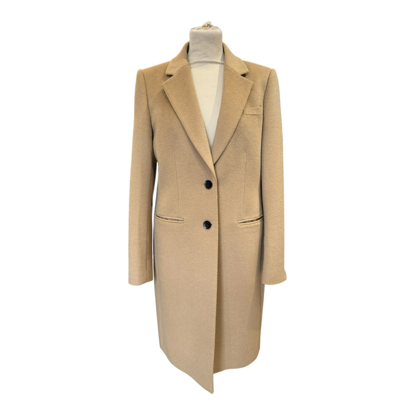 Hobbs Tilda 100% Wool Coat - 12