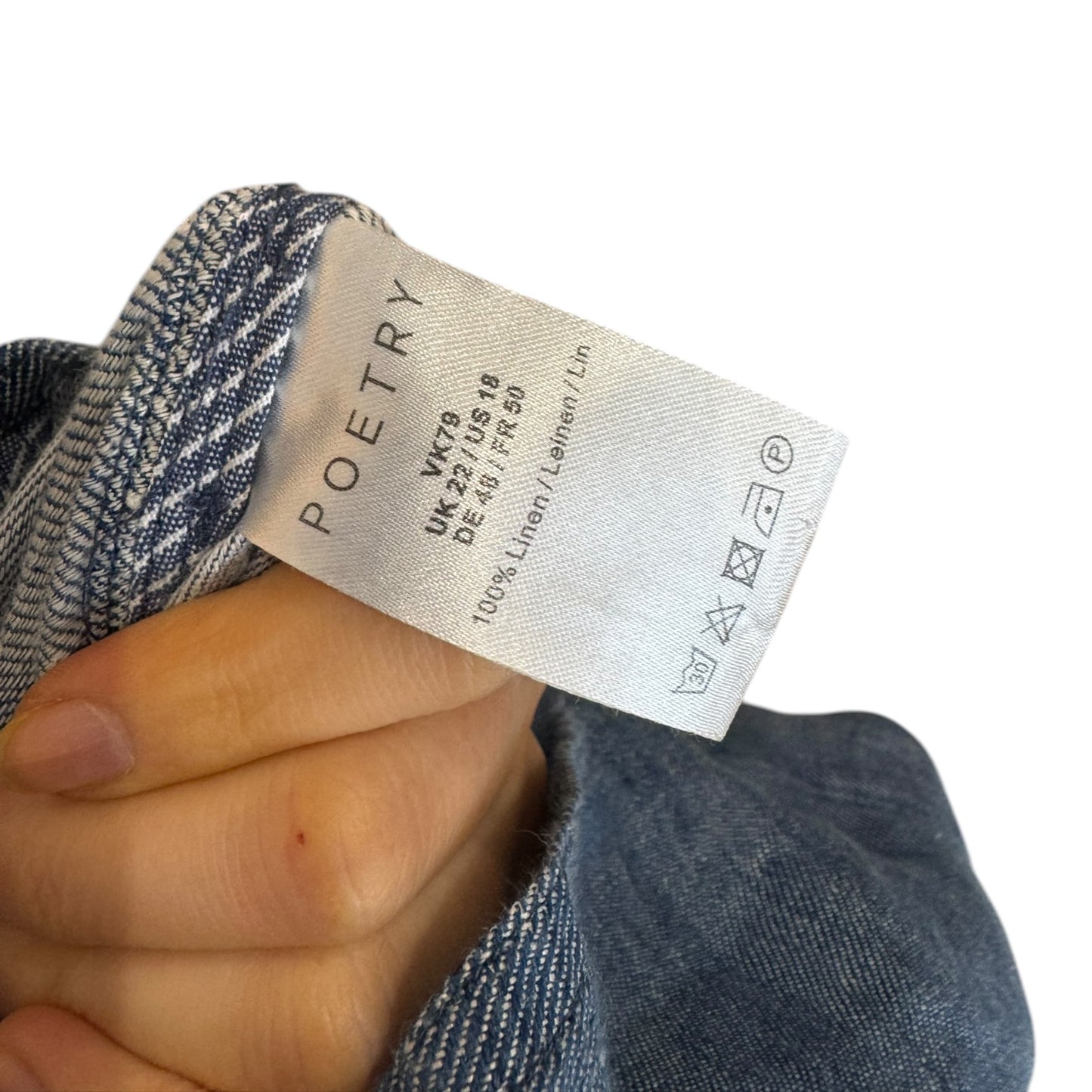 Theory Longline Denim Jacket - 18/20