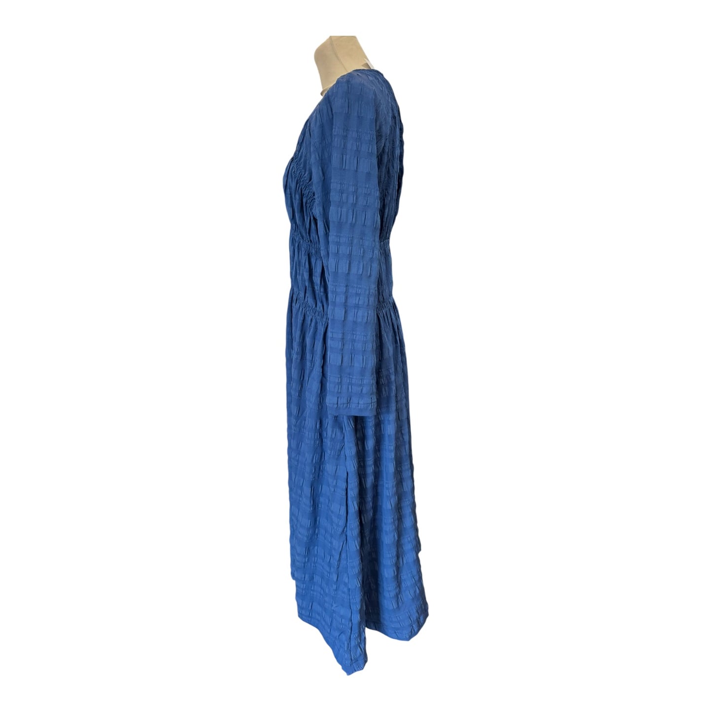 Lovechild Blue Ruched Dress - 10/12