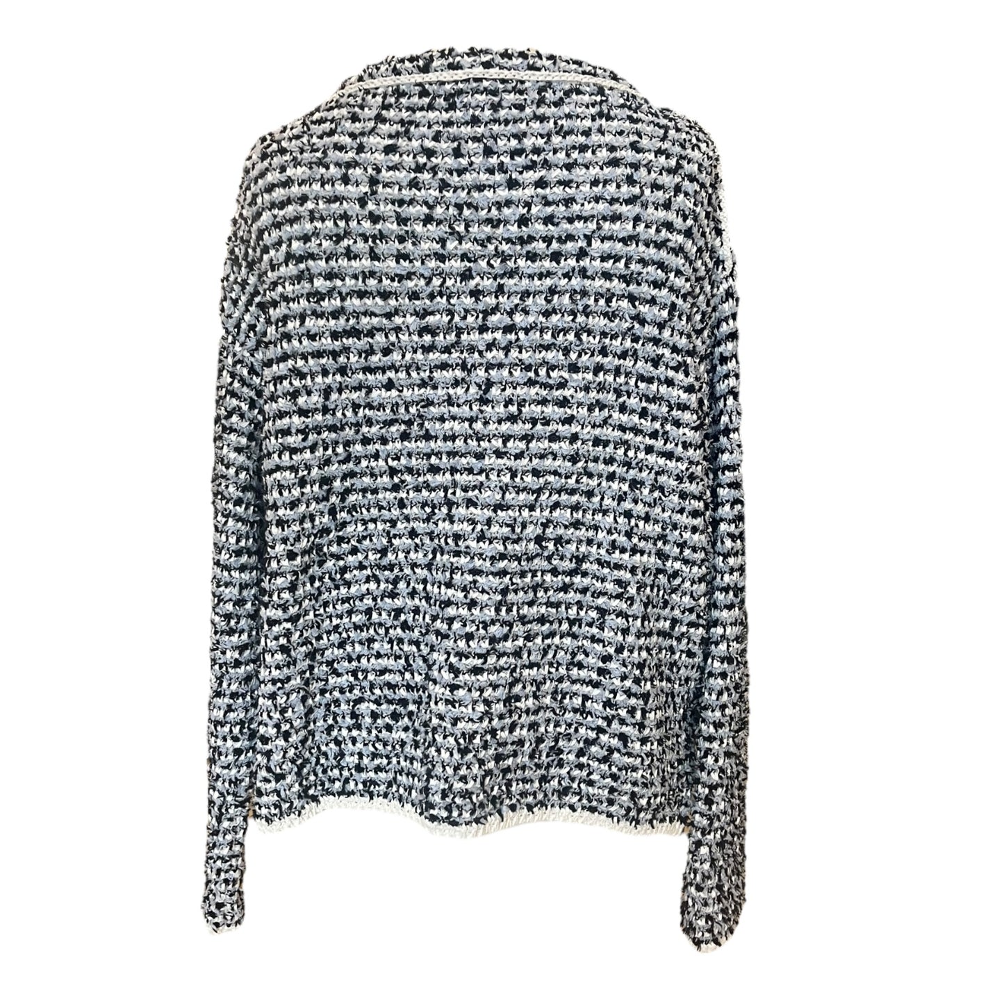 Marc Cain Blue Textured Jumper