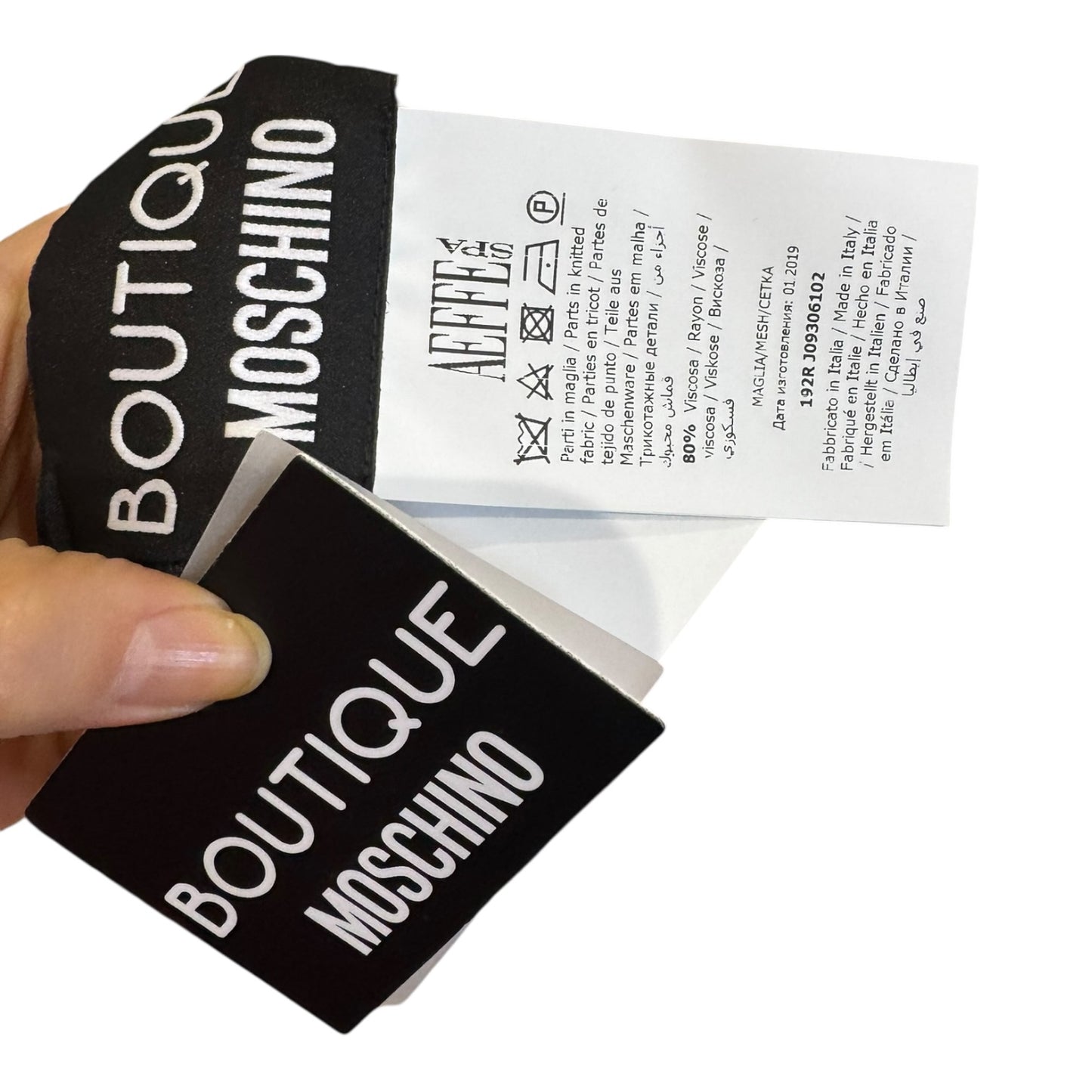 Boutique Moschino Playing Card Sweater - One Size - NEW