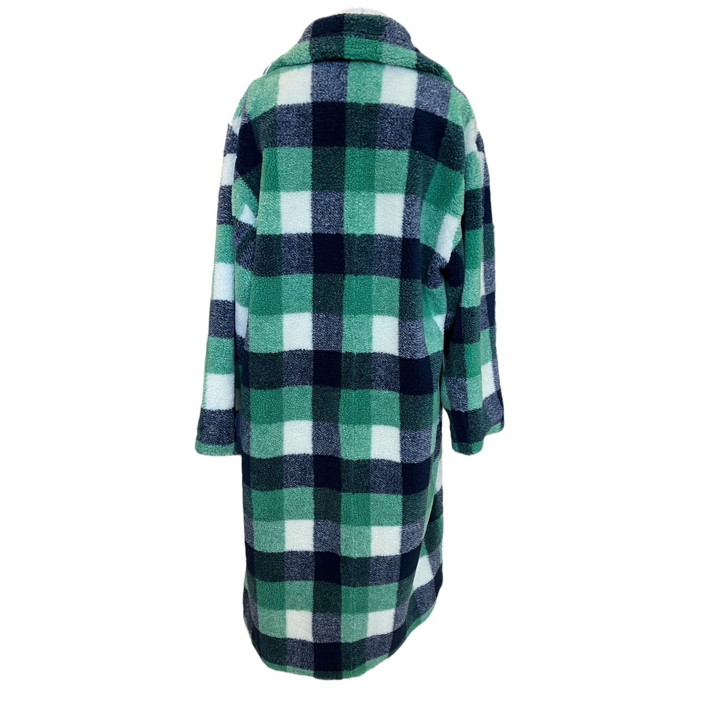 Stand Studio Green Check Coat