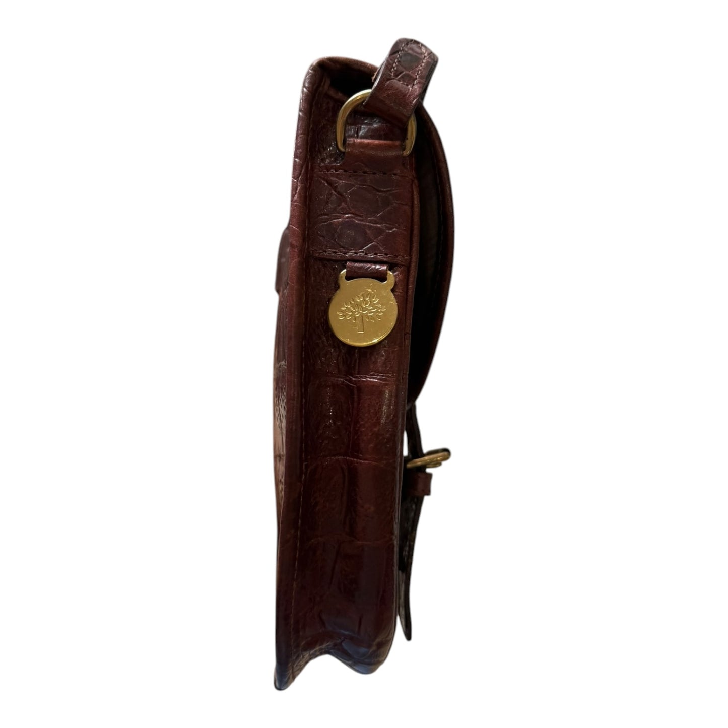 Mulberry Brown Congo Leather Crossbody Bag
