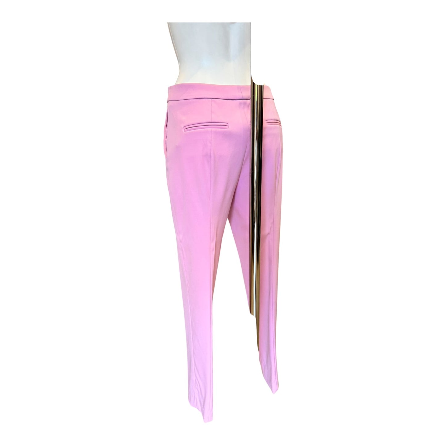 Oscar de la Renta Pink Straight Leg Trousers - 8/10