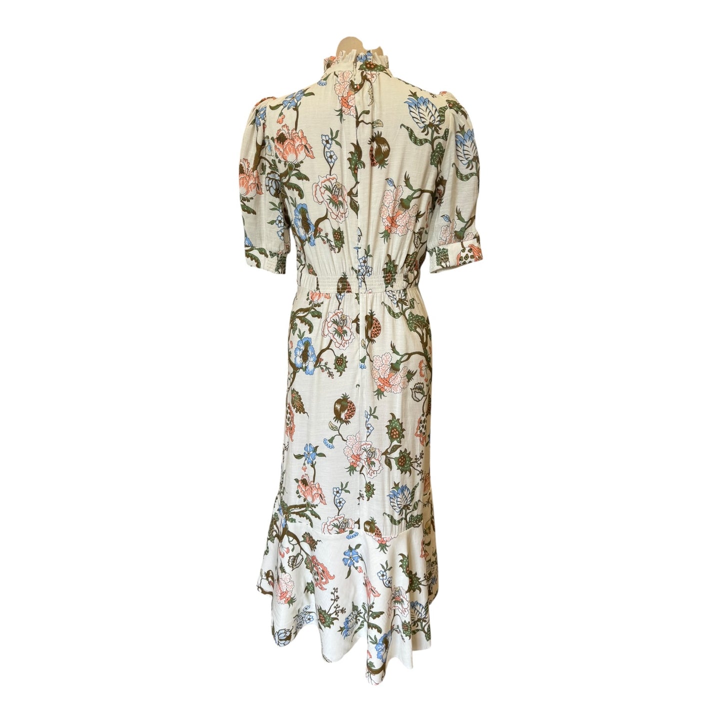 Me + Em Floral Garden Print Midi Dress - 10