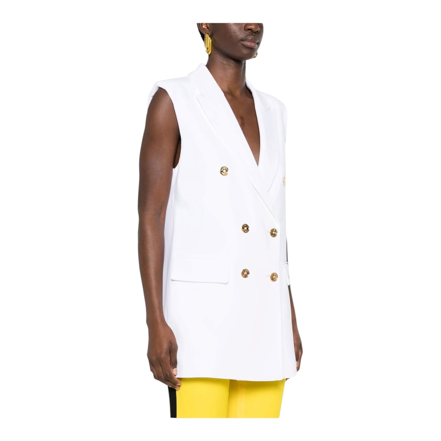Moschino Couture White Blazer Gilet - 10/12