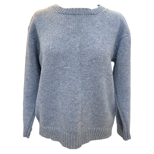 Cawley Blue Wool Jumper - 8/10