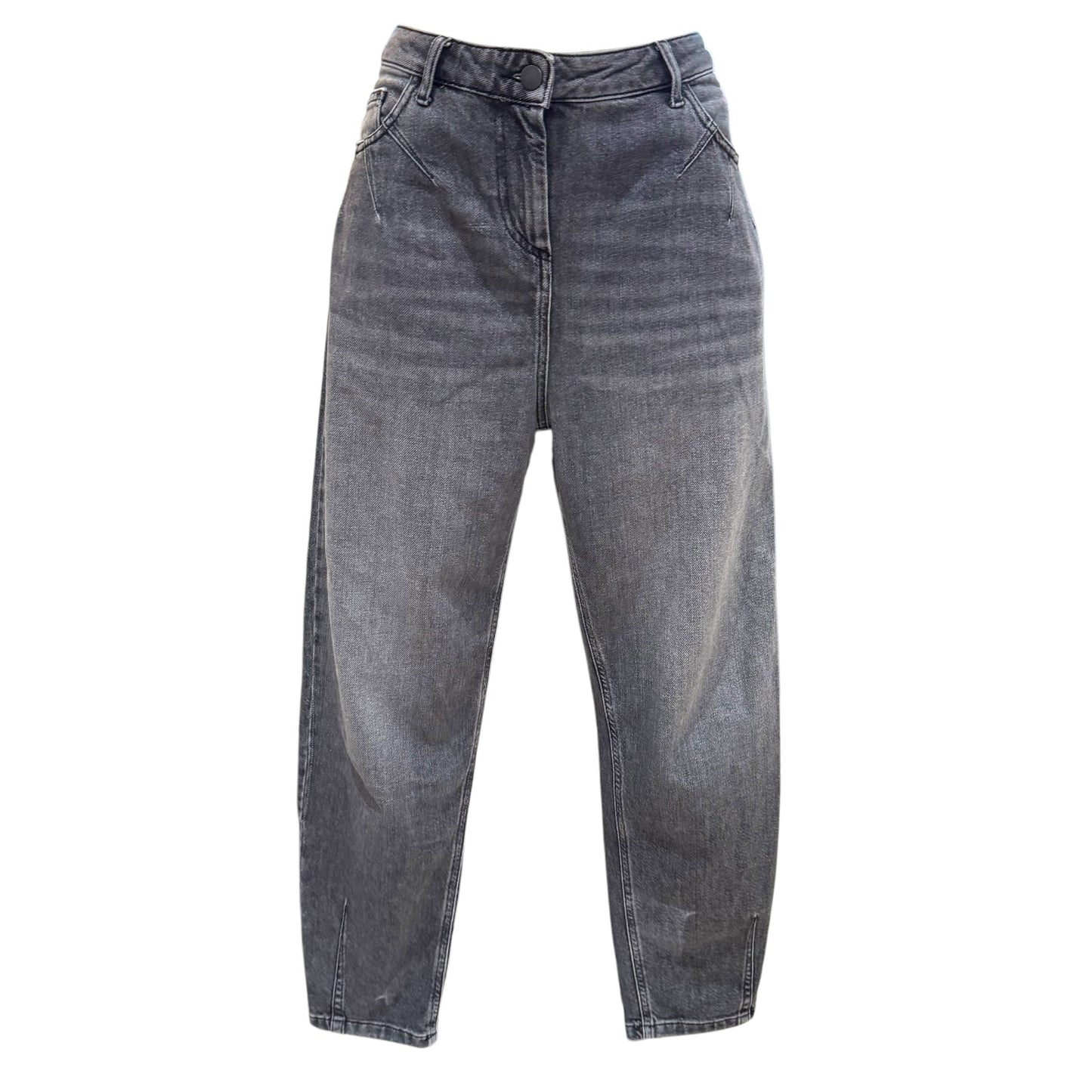 Marina Rinaldi Grey Barrel Jeans - 10