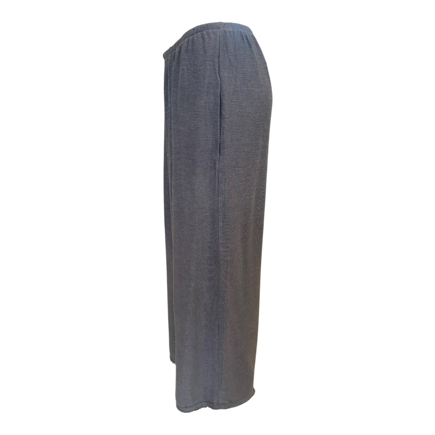Ozai N Ku Grey Cotton Blend Baggy Trousers - 14/16