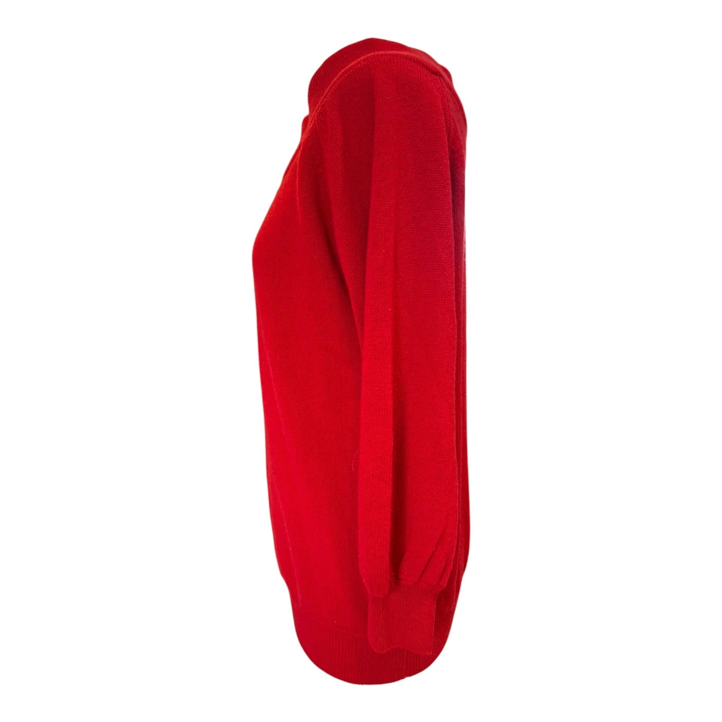 Suzie Monaghan Cashmere Red Cowl Neck Jumper - 12