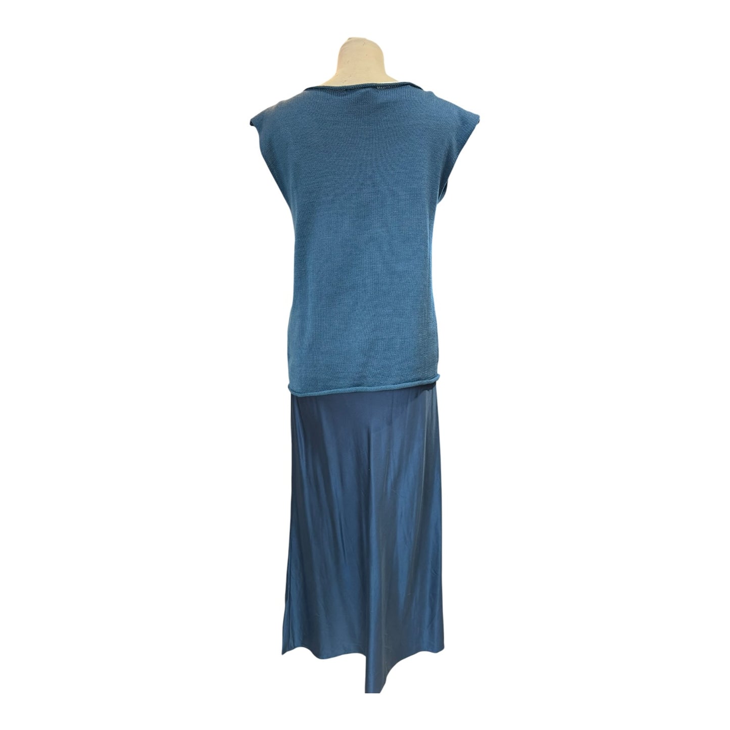Taylor Yates Two Piece Knit Tank and Slip Dress - 8/10
