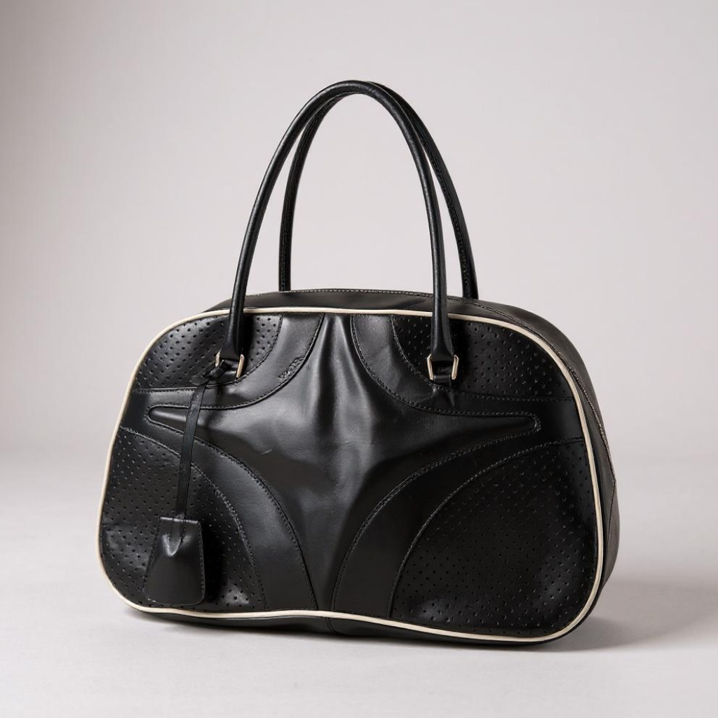 Prada Black Bowling Bag