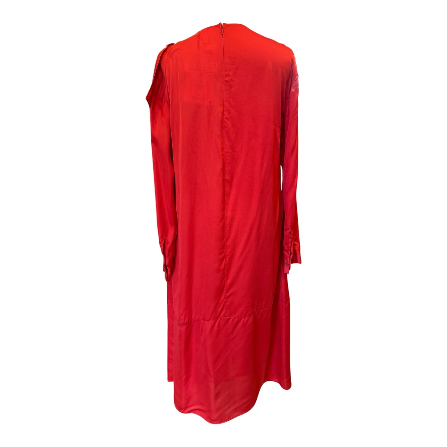 Mantu Red Draped Dress - 12/14 - NEW