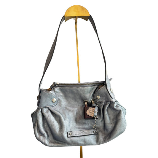 Juicy Couture Pewter Metallic Bag
