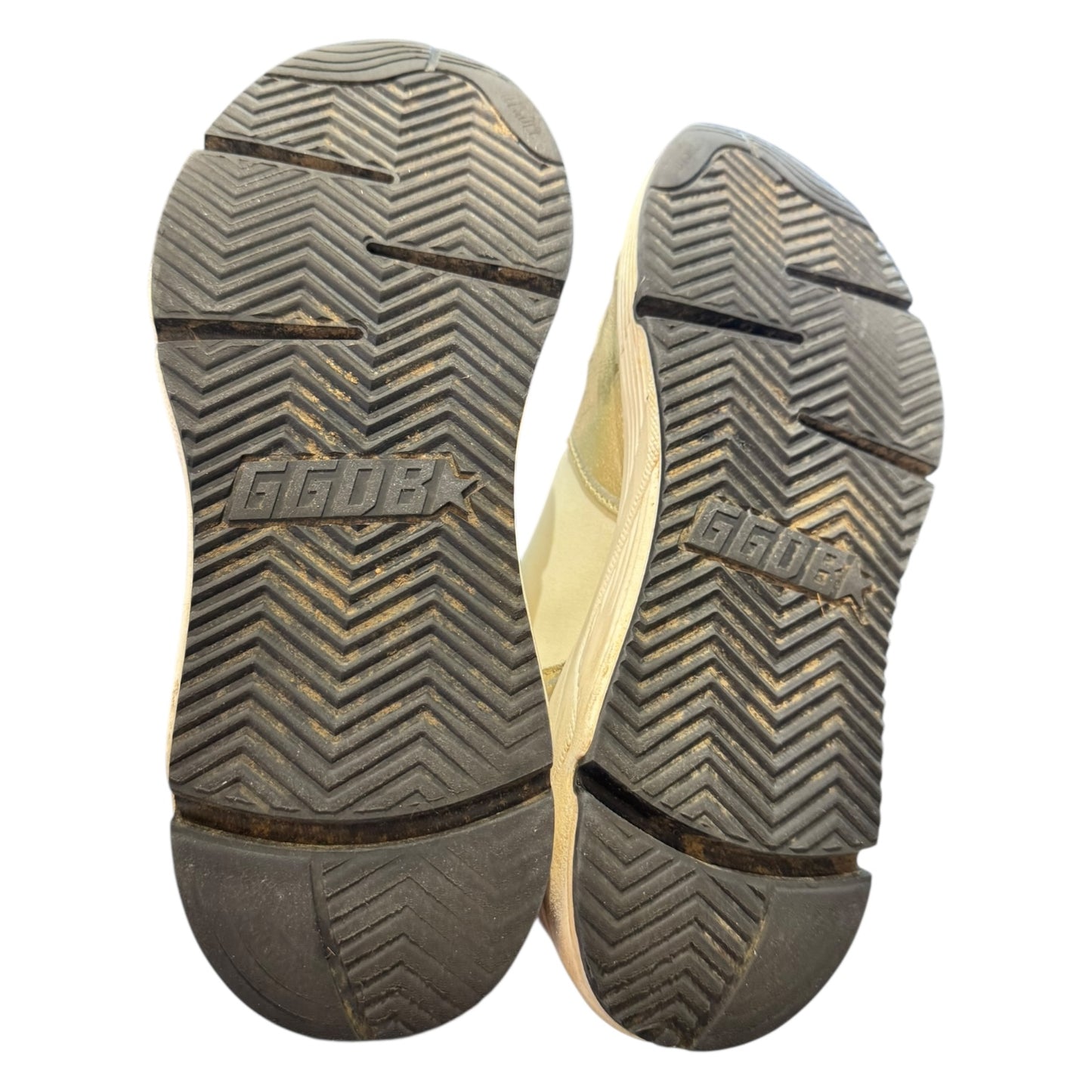 Golden Goose Private Edition Running Star in White and Silver - 37/4