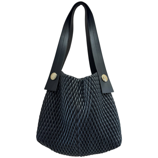 Proenza Schouler Large Black Quilted Leather Tote