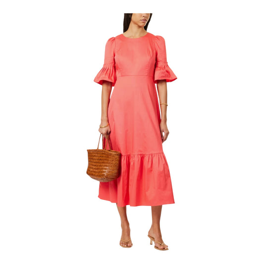 Aspiga Coral Scarlett Maxi Dress - 14 - NEW