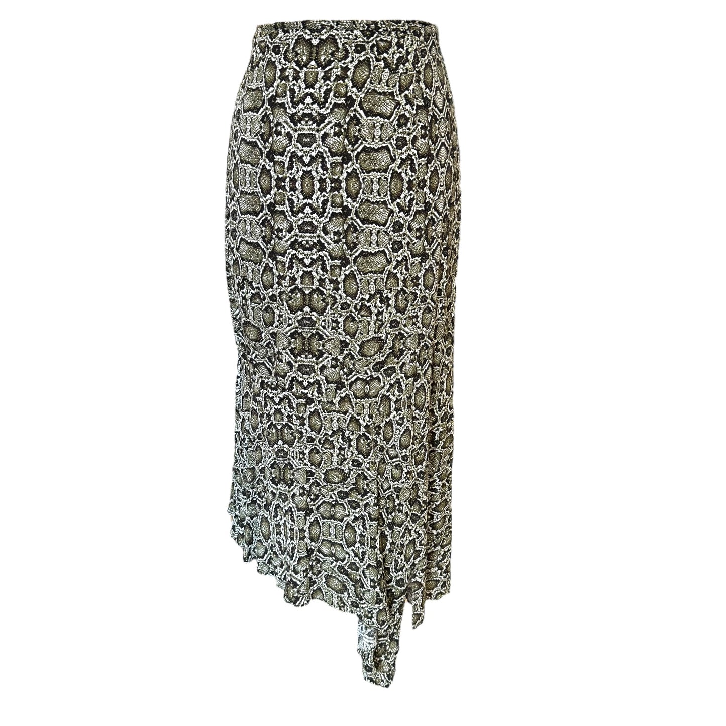 Essentiel Snake Print Midi Skirt - 14