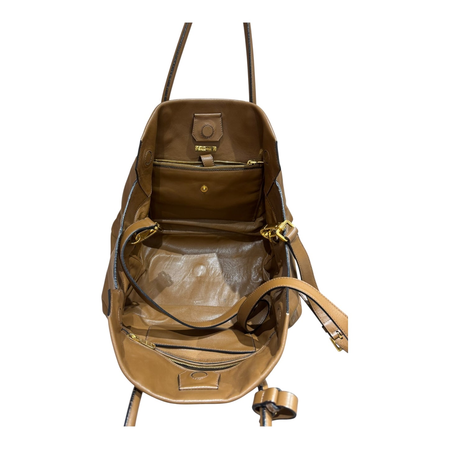 Miu Miu Vitello Tote Shopper