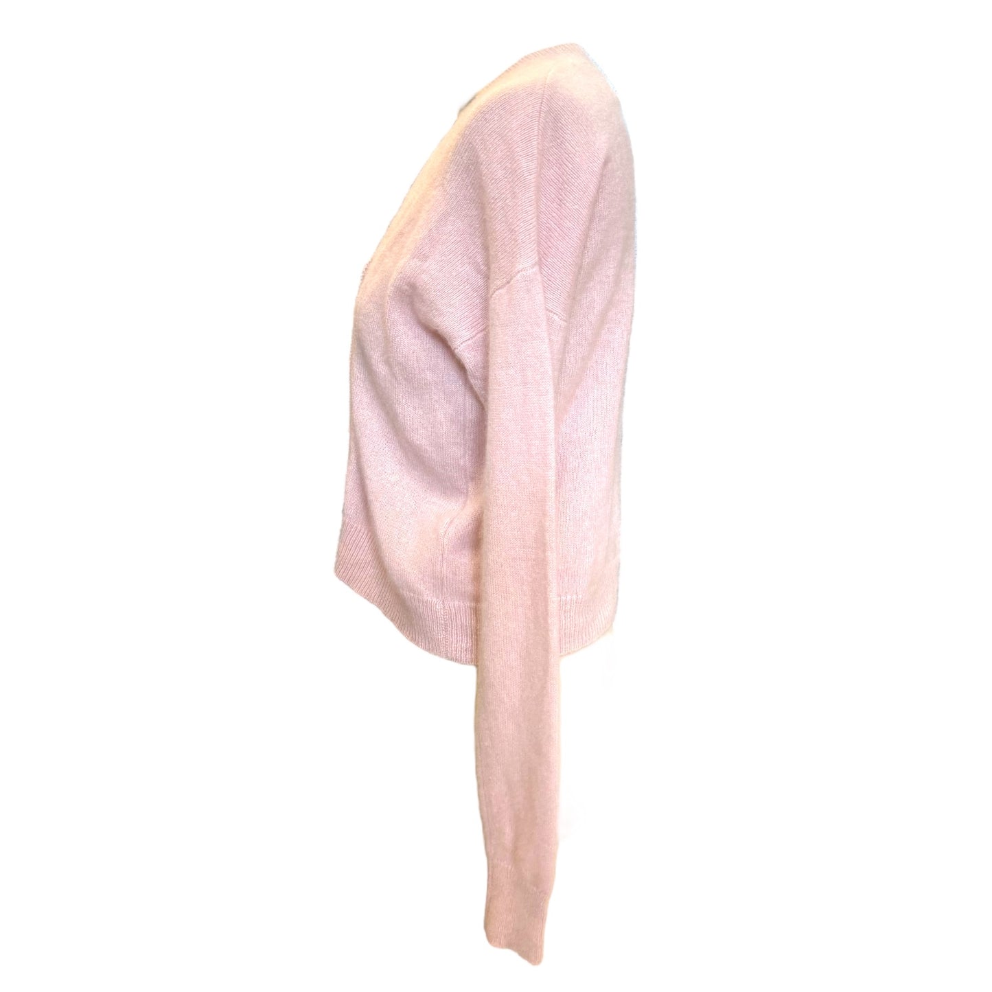 Allude Pink Cashmere Cardigan - 10