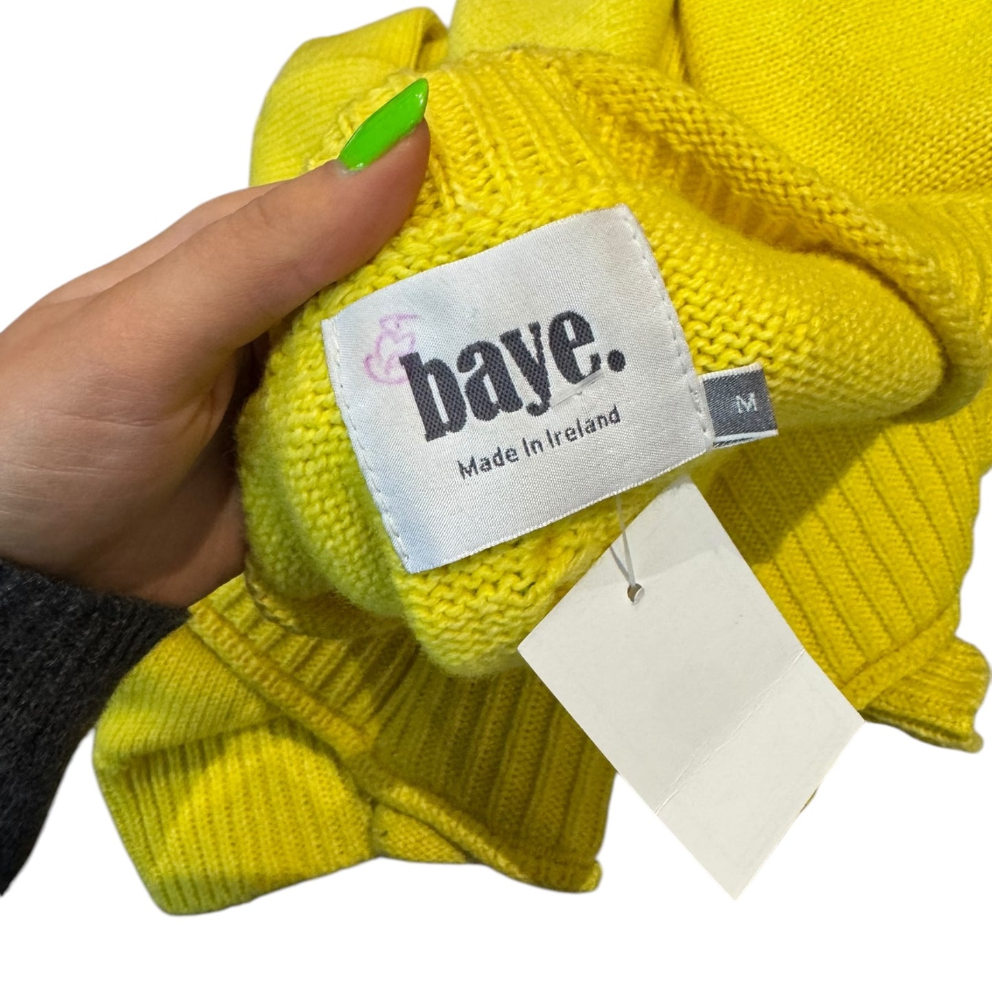 Baye Merino and Cotton Yellow Jumper - 12/14