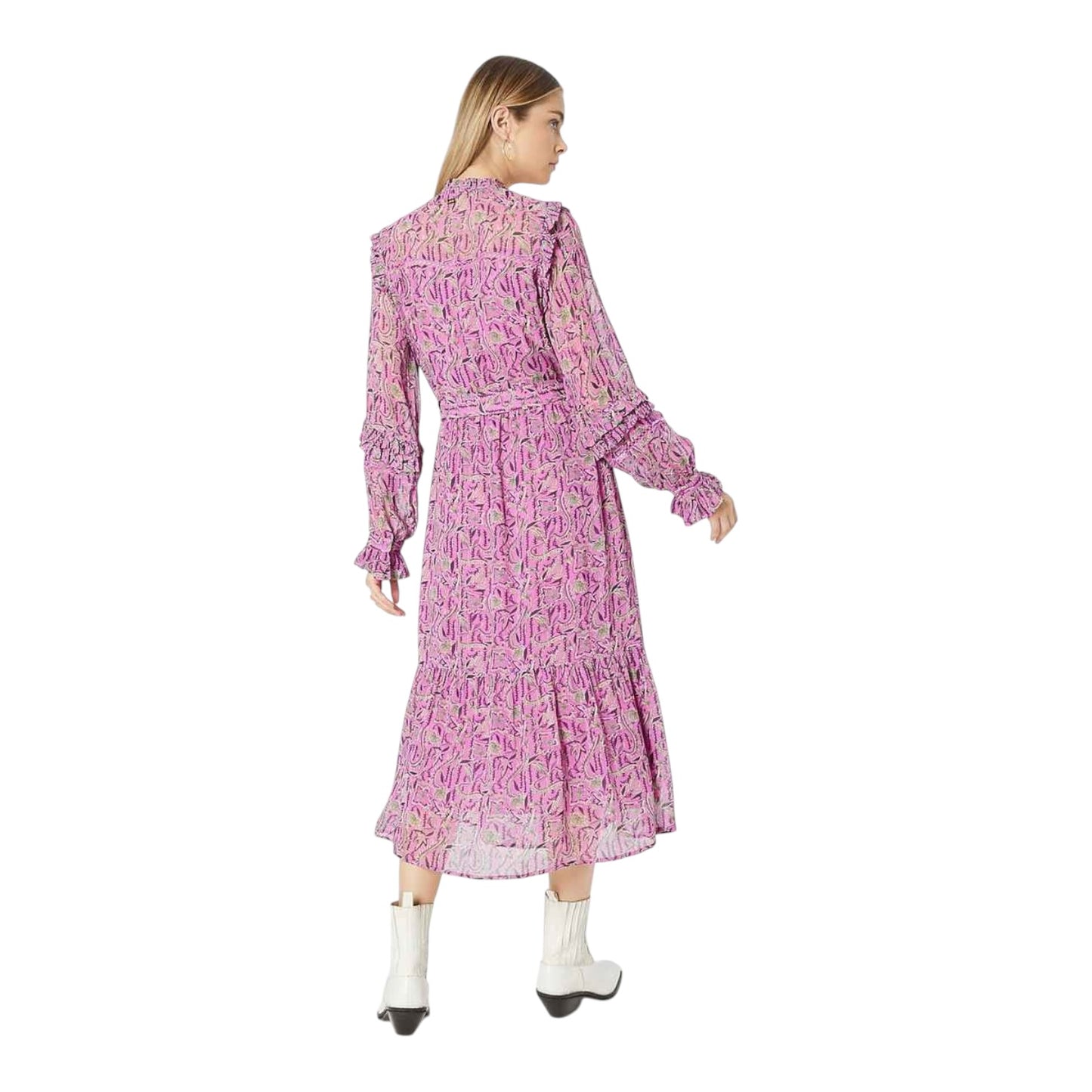 Pom Flows Mauve Dress - 12