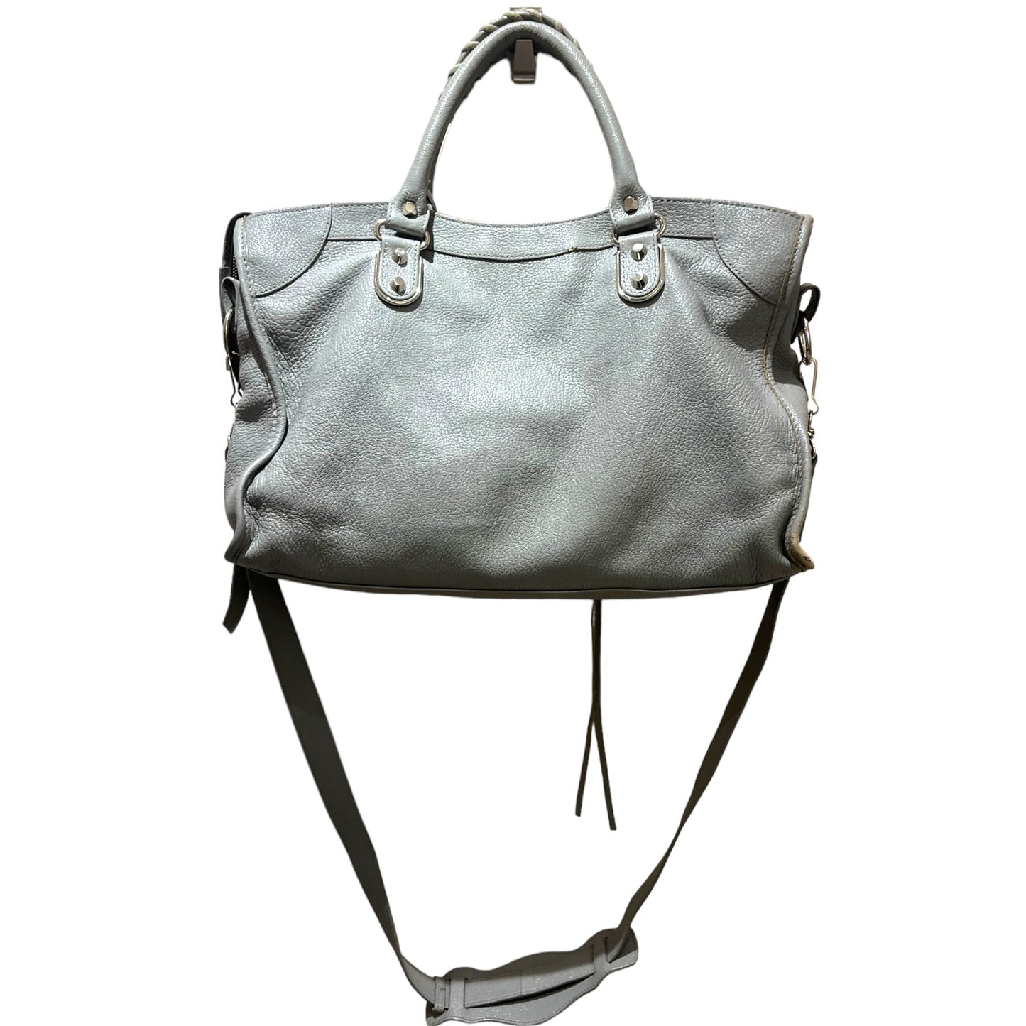 Balenciaga Grey 'City' Bag