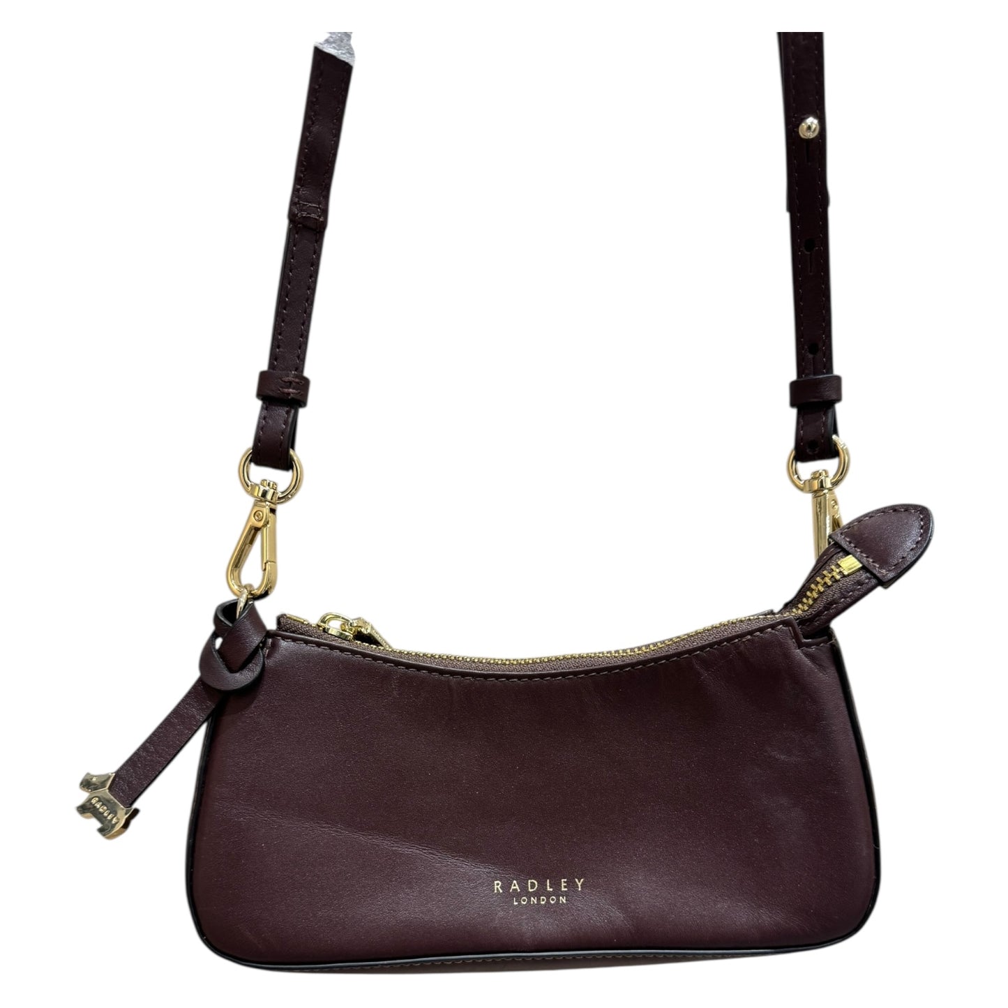 Radley Mini Satchel Bag in Dark Brown - NEW