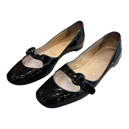 Louboutin 'Perverse' Mary Jane Flats - 37/4