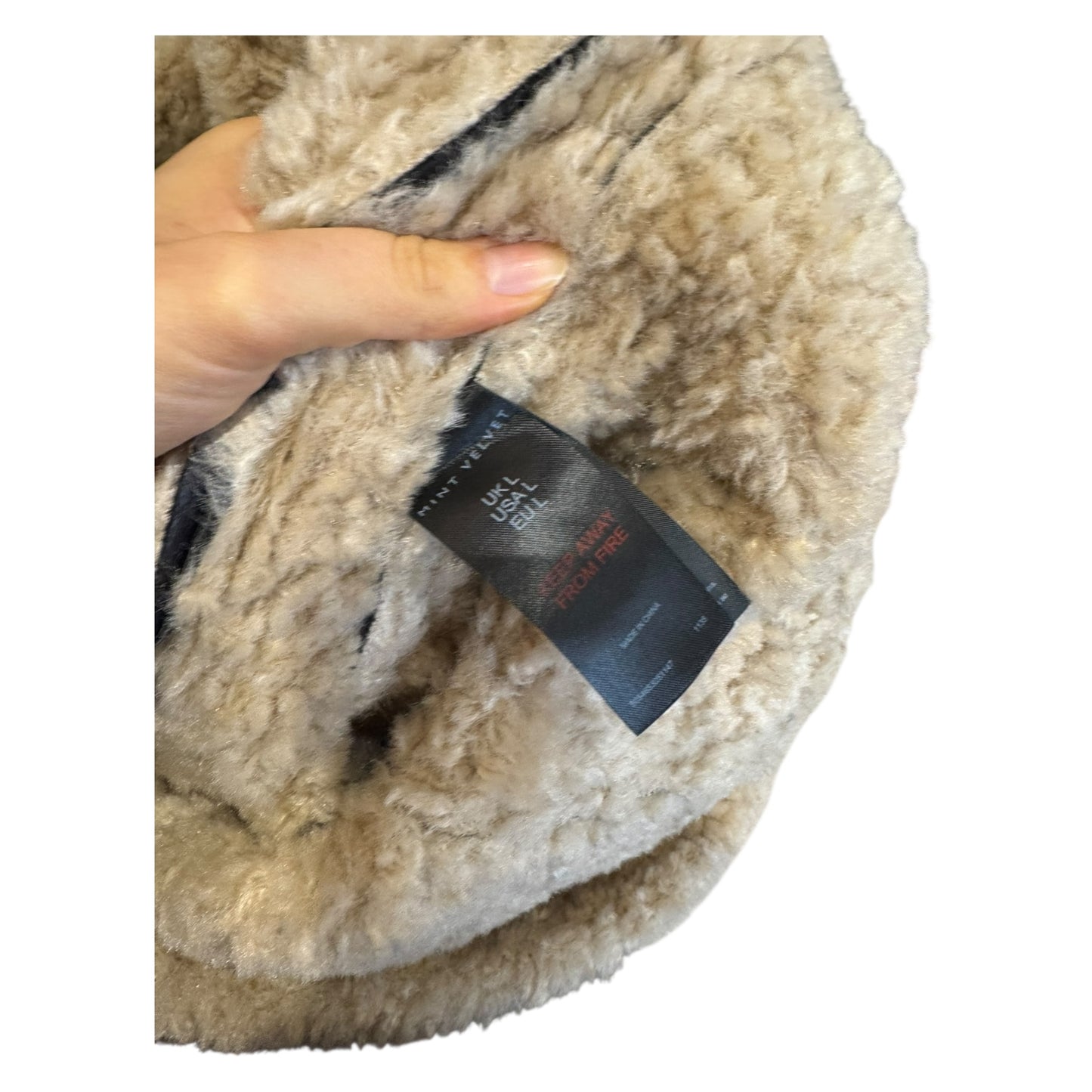 Mint Velvet Faux Shearling Lined Gilet - 12