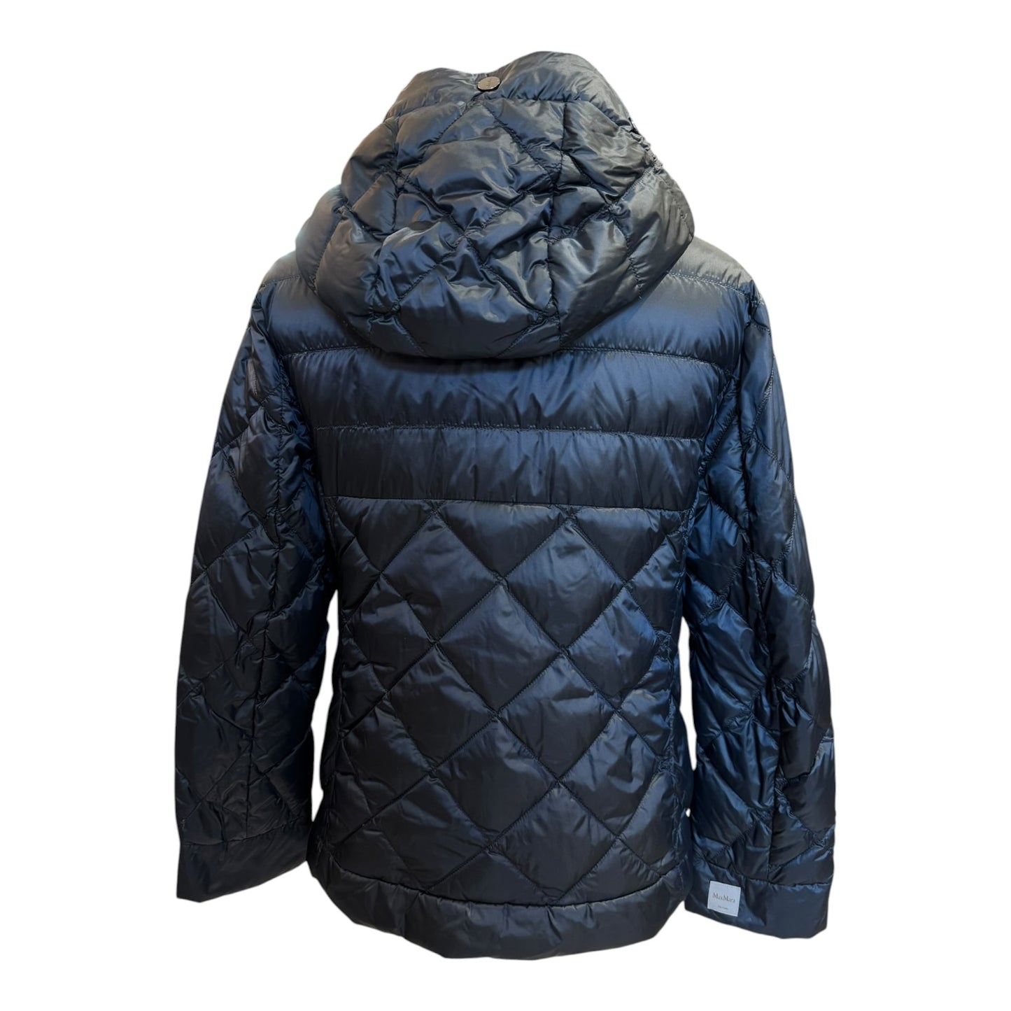 Max Mara Navy Risoft Reversible Down Jacket - 8