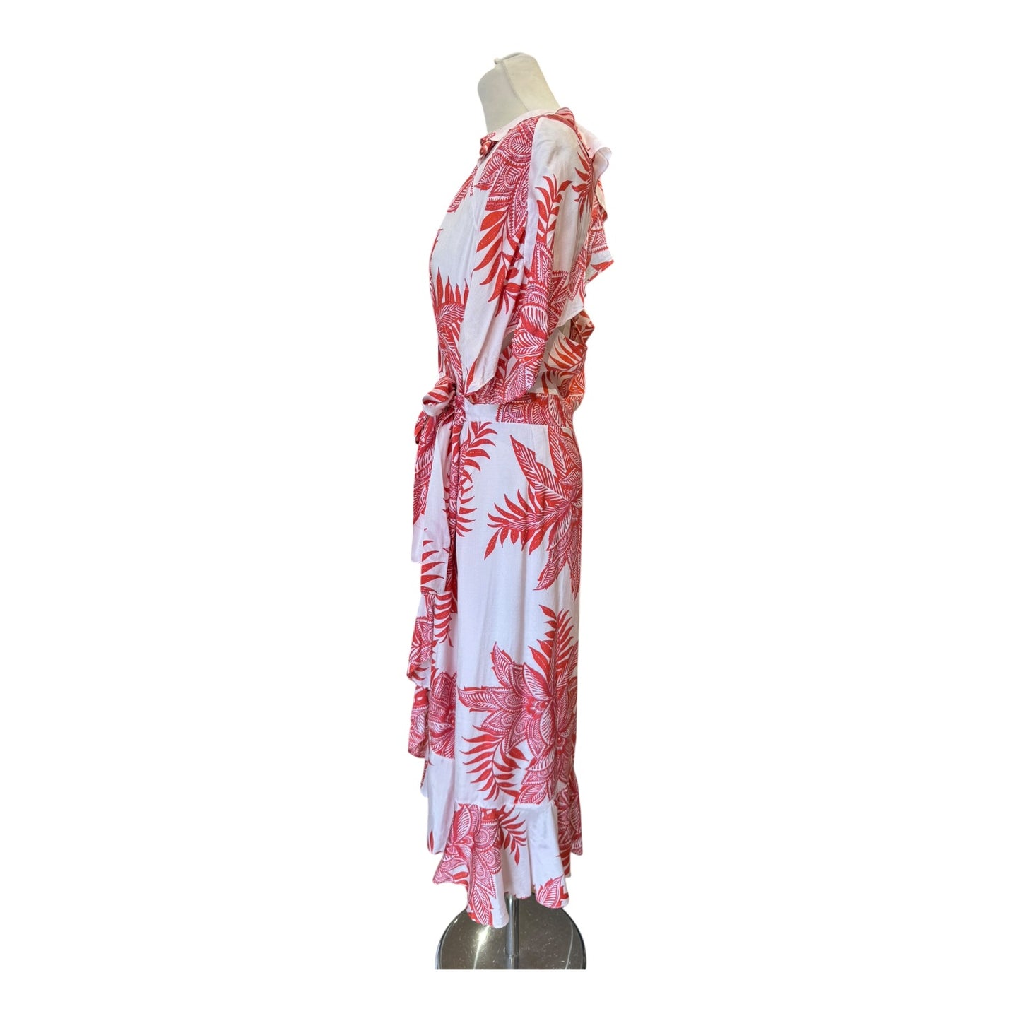 Whistles Palmyra Print Wrap Dress - 14
