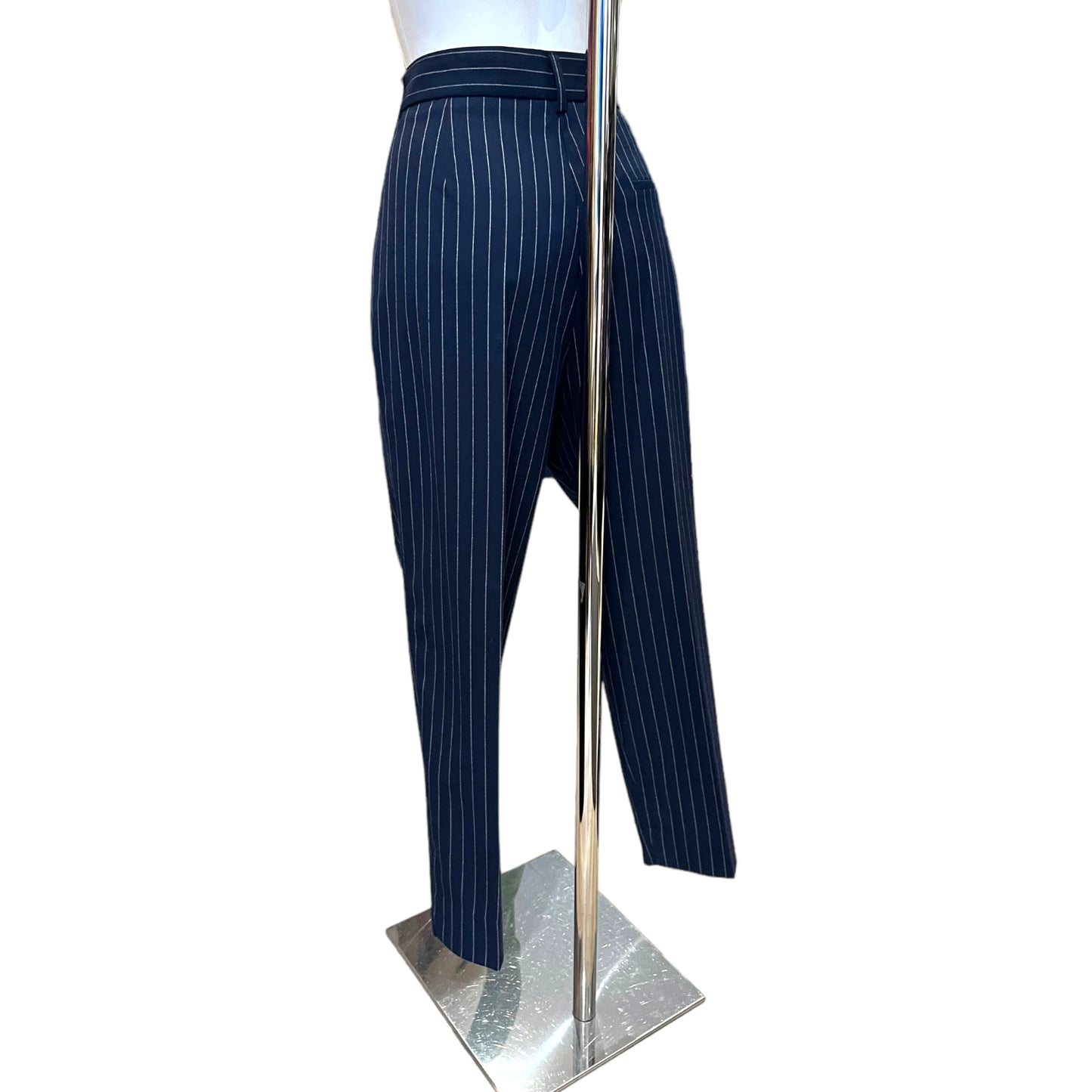 Otto D'Ame Navy Trouser Suit