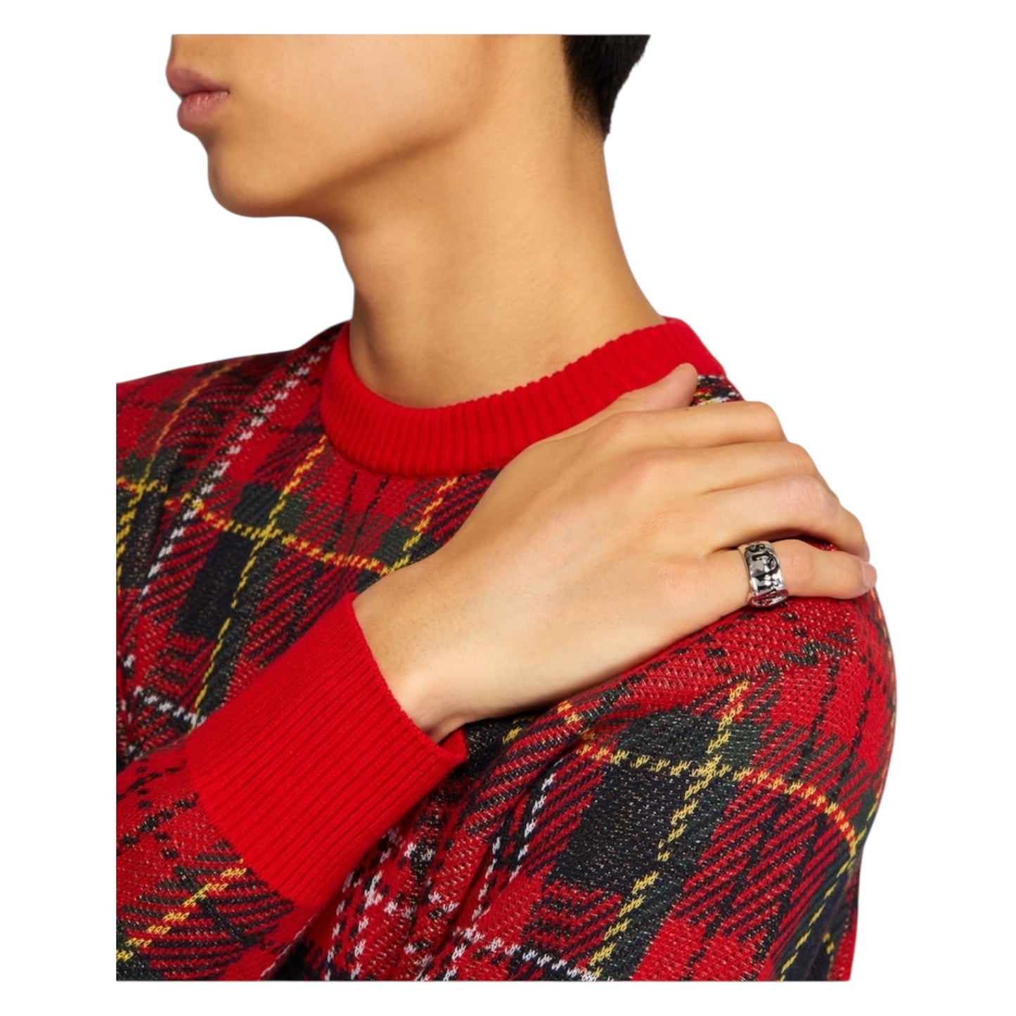 Vivienne Westwood Silver Belt Ring - S