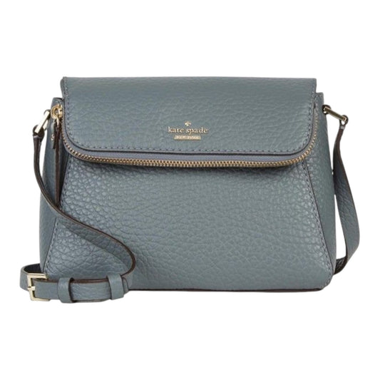 Kate Spade Grey Carter Street Berrin Leather Cross Body Bag