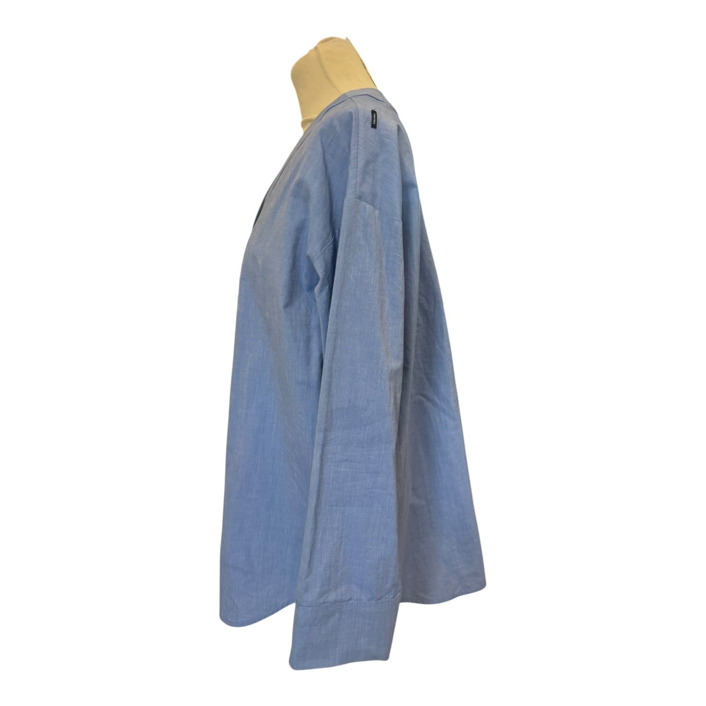 'S Max Mara Yole Blue Shirt - 12