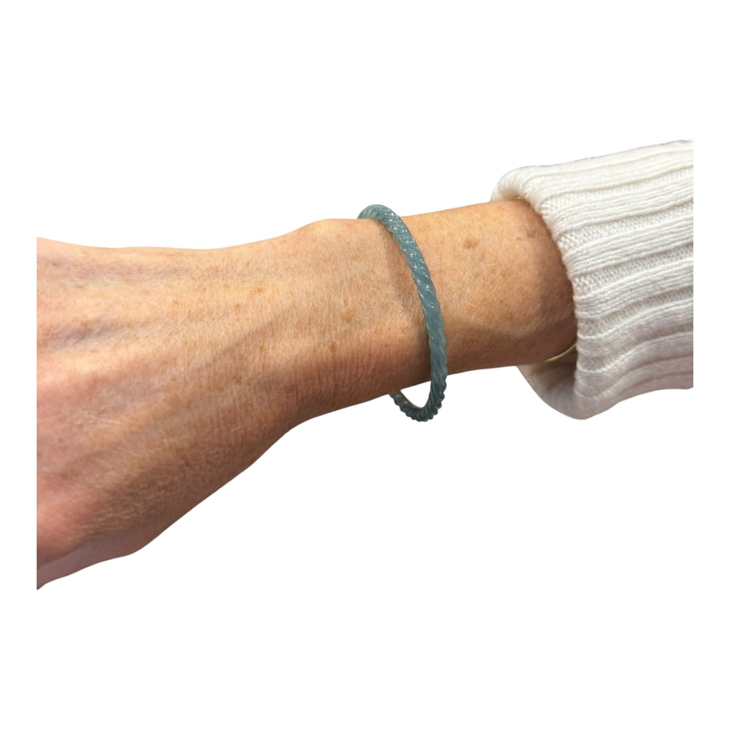 Blue Water Jade Bracelet