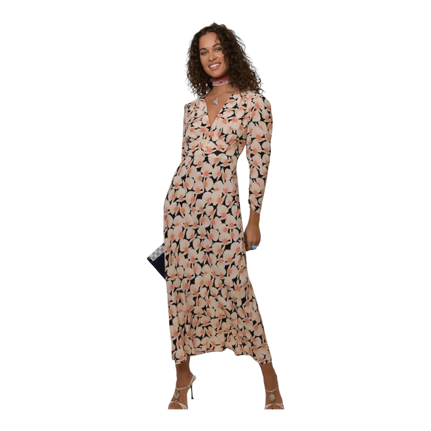 Rixo Selma Silk Shell Dress - 12