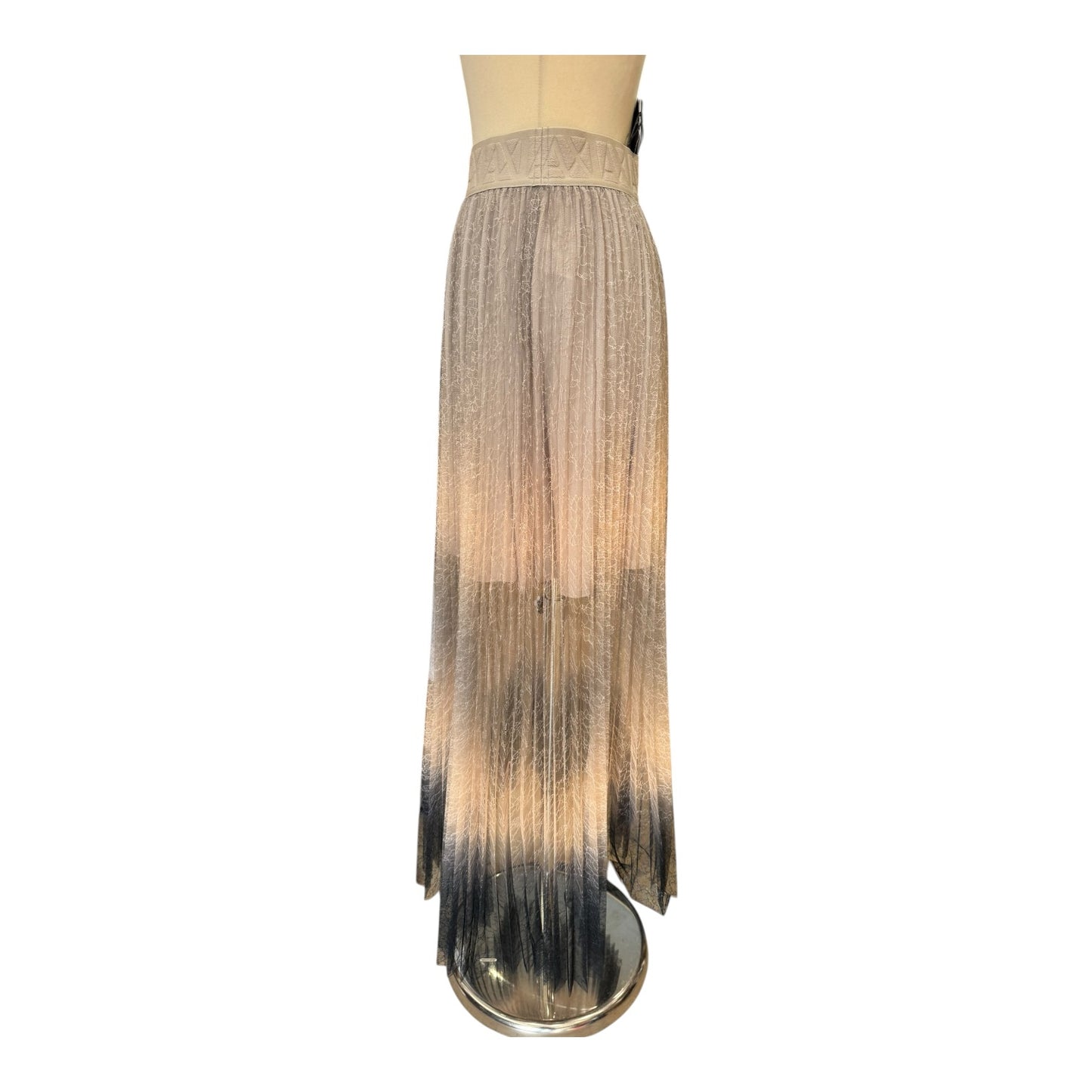 Armani Exchange Gradient Effect Pleated Skirt - 8/10 - NEW