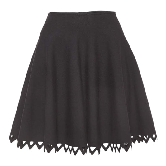 Alaia Woven Mini Cut Out Skirt - 8