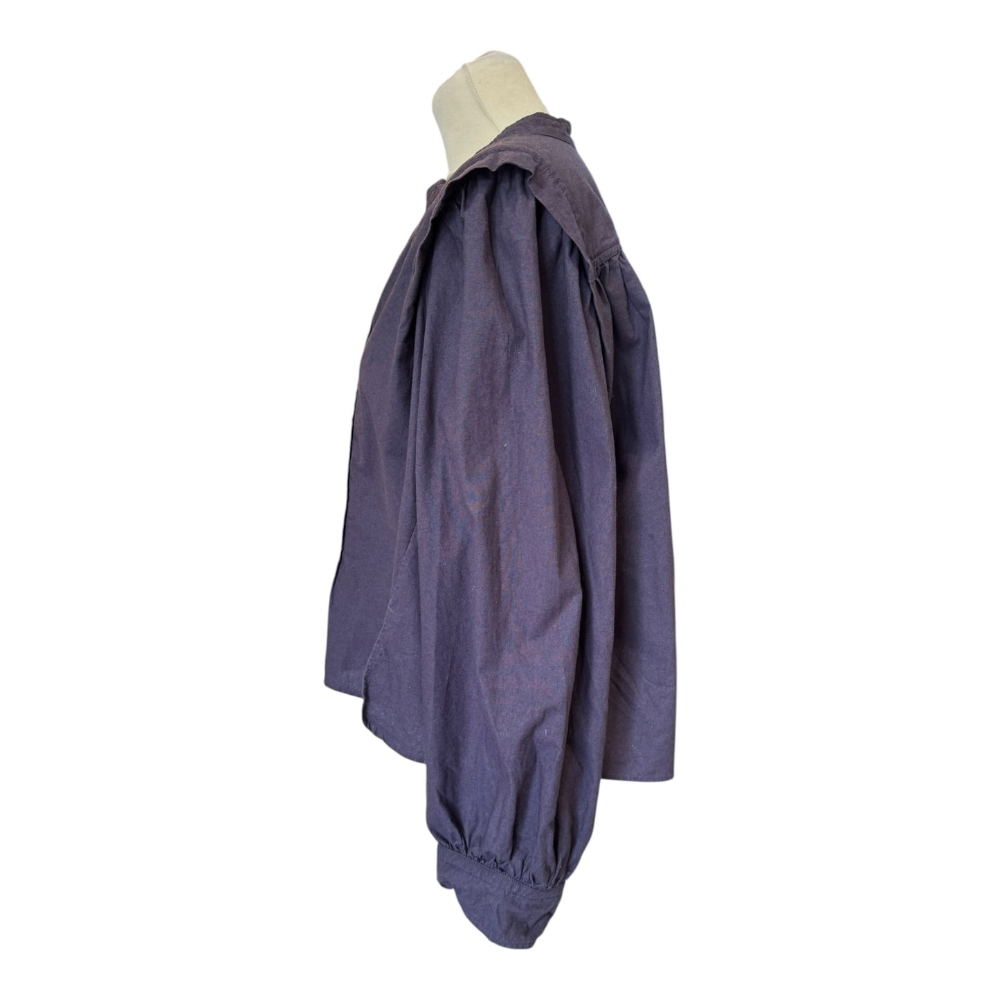 Marant Étoile Okina Pintucked Cotton Blouse - 14