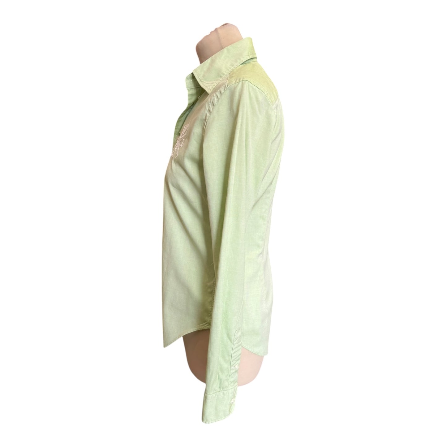 Ralph Lauren Green Shirt - 6/8