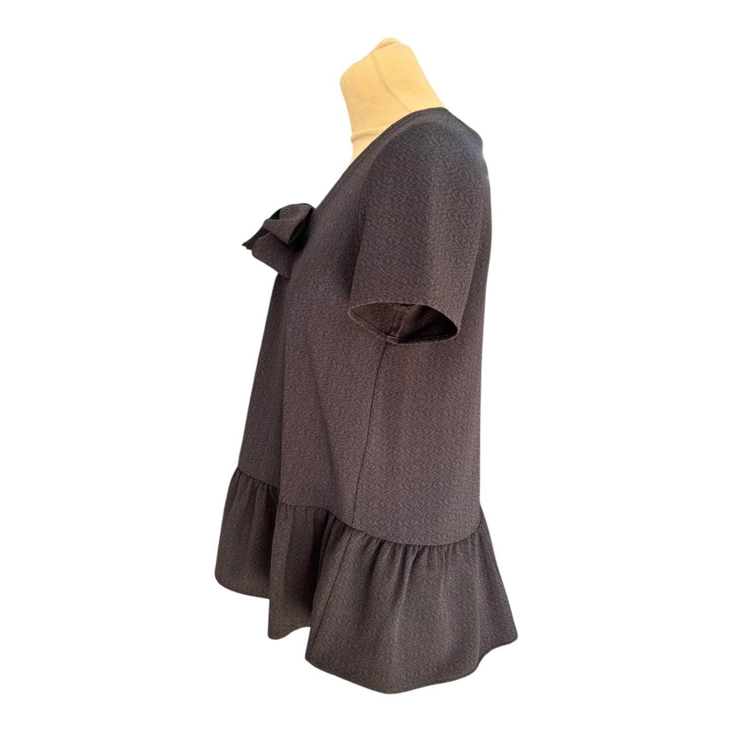 Sezane Navy Peplum Top - 10