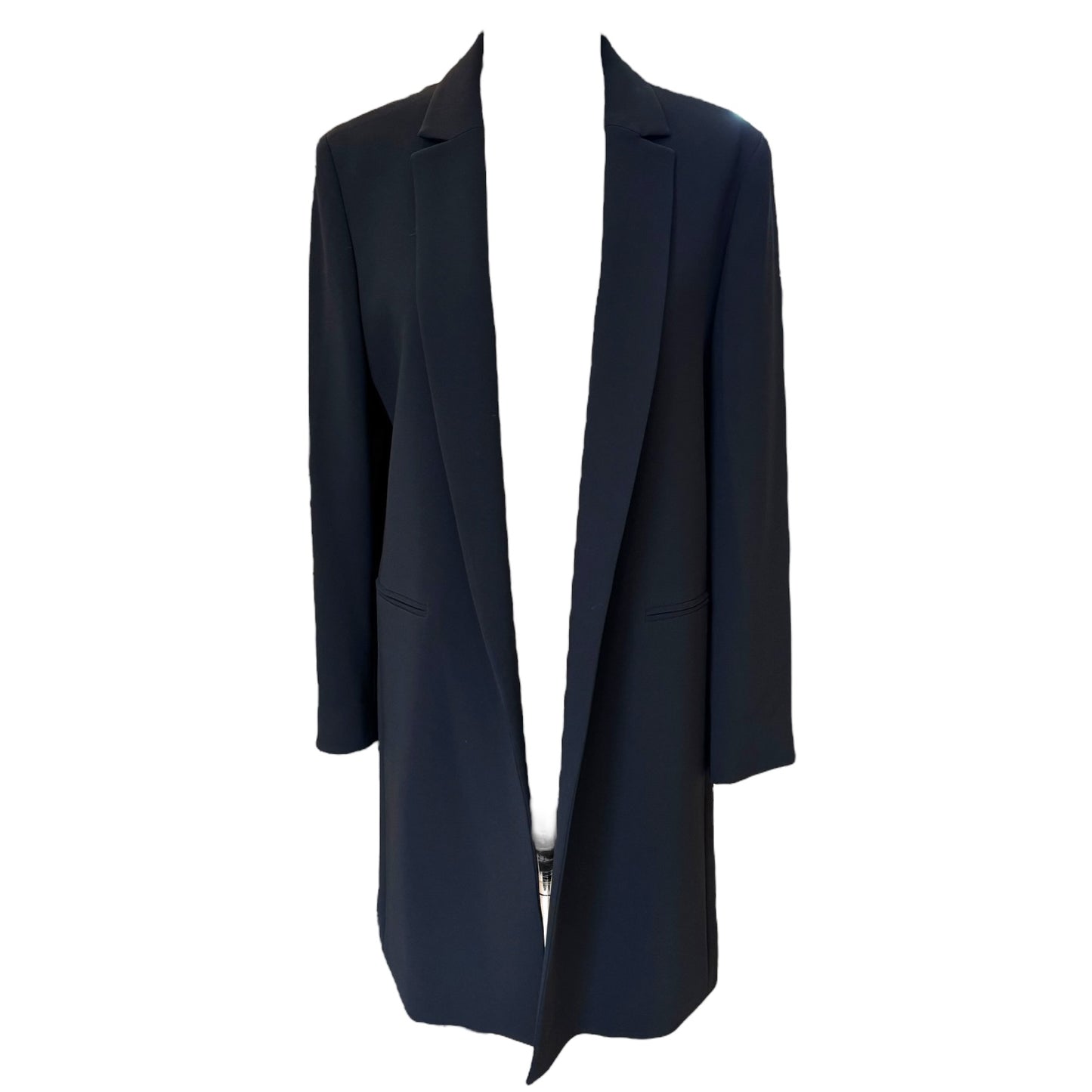 Marc Cain Black Longline Blazer - 12