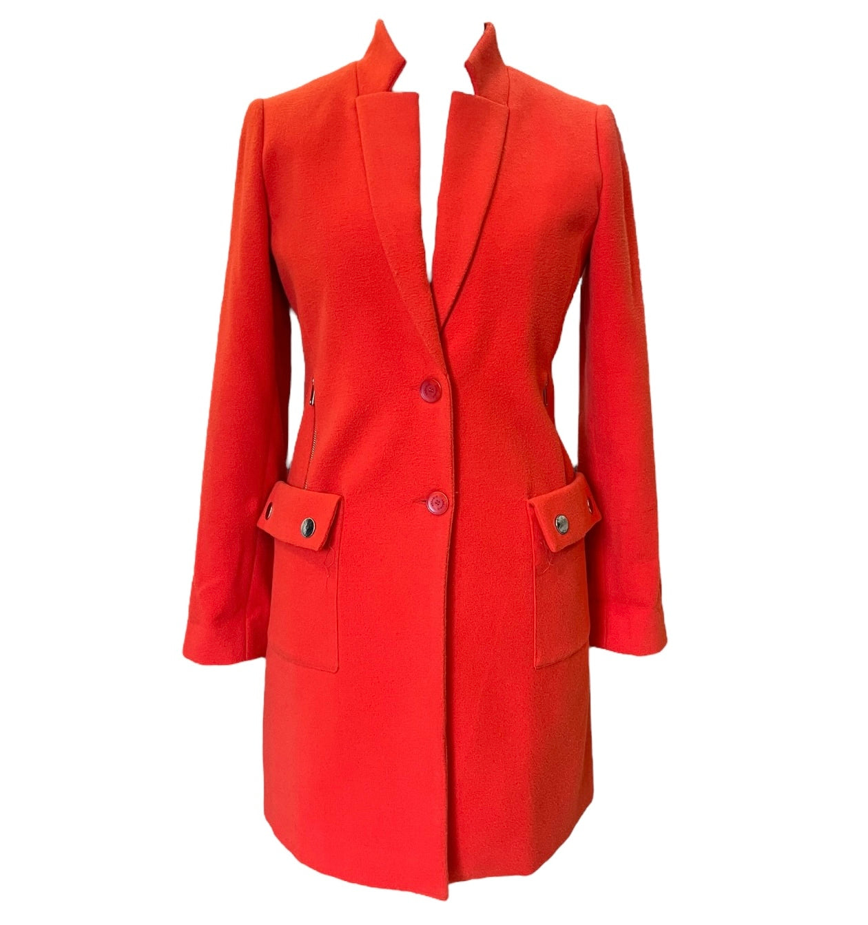 And Amio Orange Coat - 12