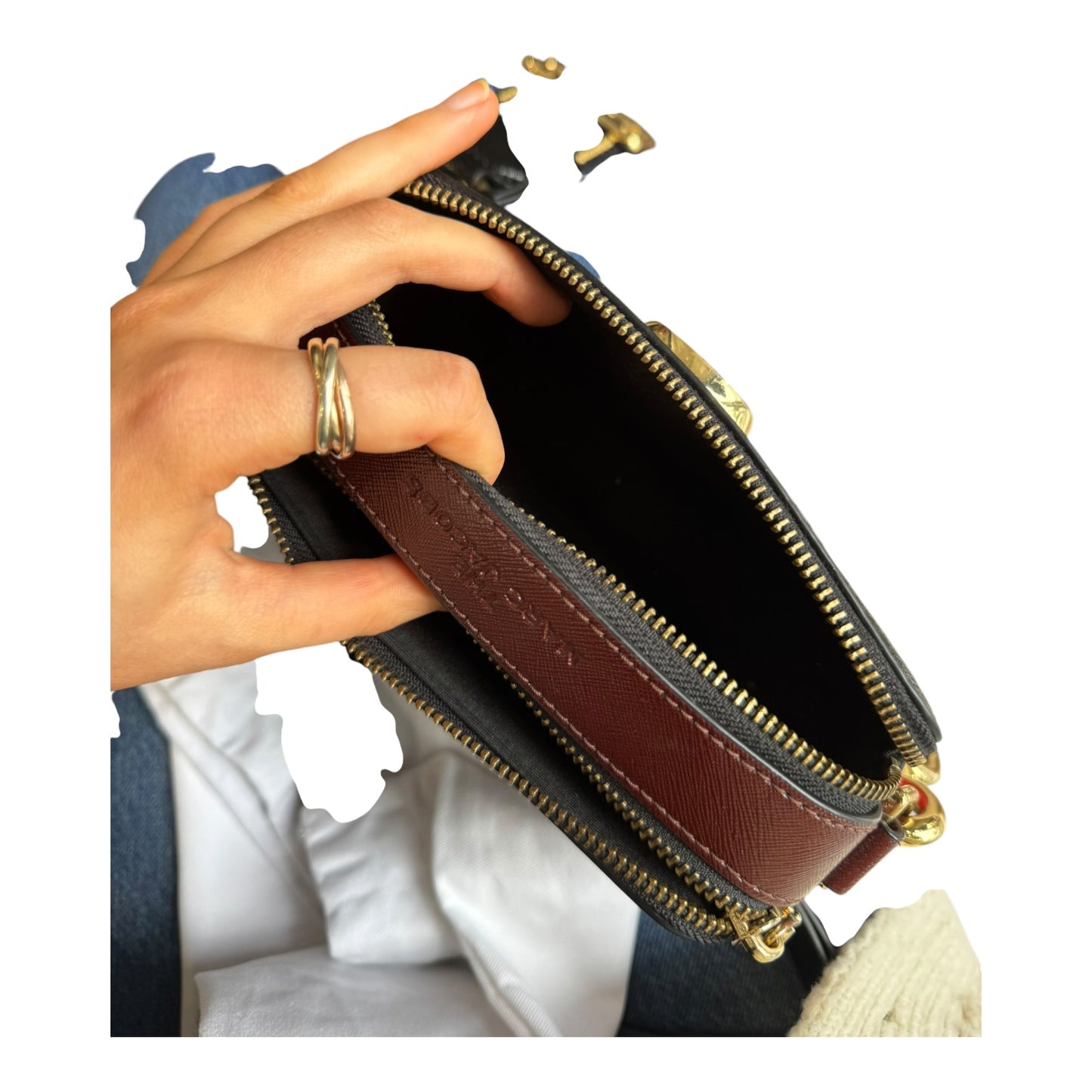 Marc Jacobs Snapshot Camera Bag - Black, Red and Burgundy